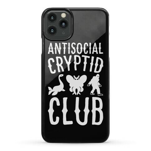 Antisocial Cryptid Club Phone Case