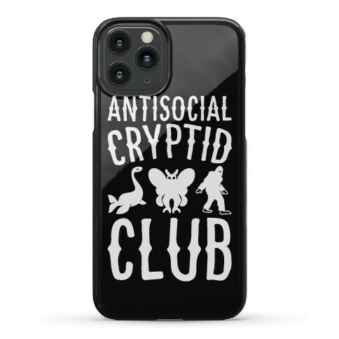 Antisocial Cryptid Club Phone Case
