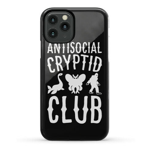 Antisocial Cryptid Club Phone Case