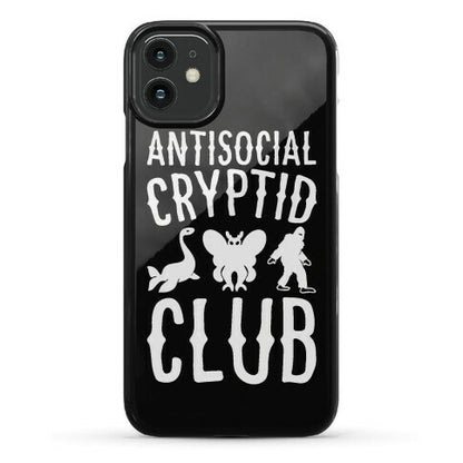 Antisocial Cryptid Club Phone Case