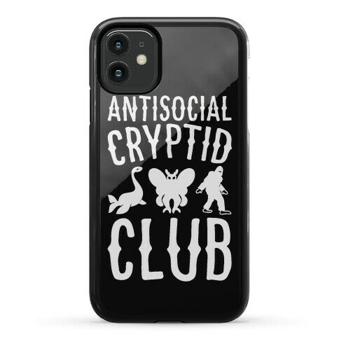 Antisocial Cryptid Club Phone Case