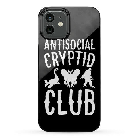 Antisocial Cryptid Club Phone Case