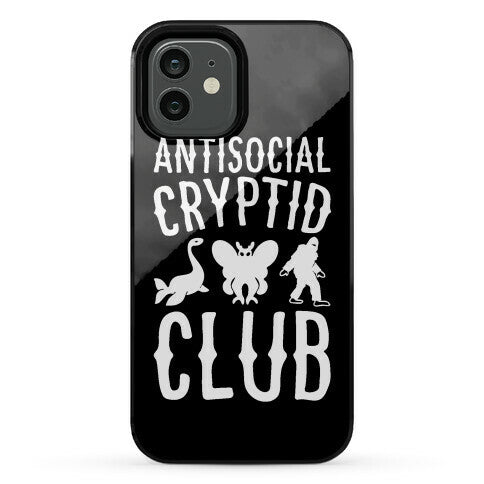Antisocial Cryptid Club Phone Case