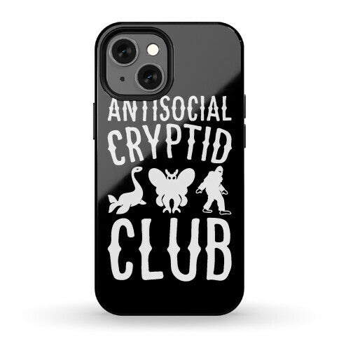 Antisocial Cryptid Club Phone Case