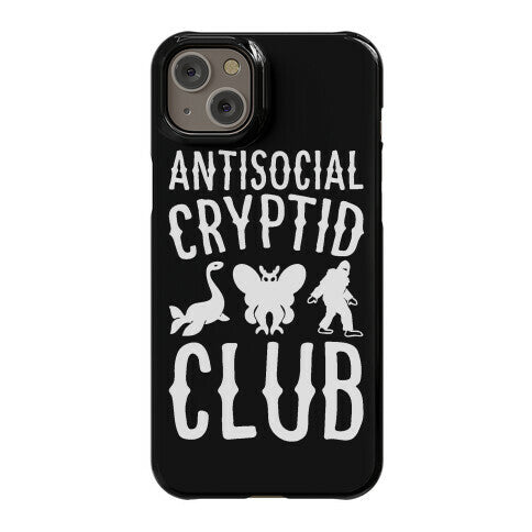 Antisocial Cryptid Club Phone Case