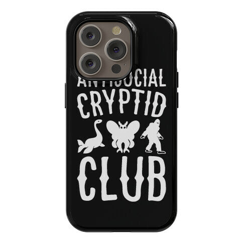 Antisocial Cryptid Club Phone Case