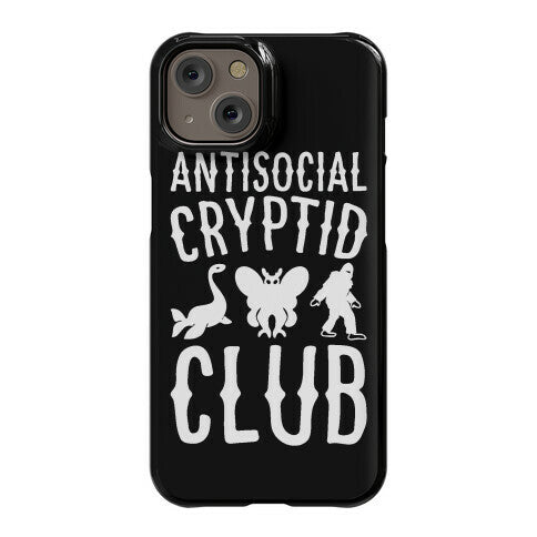 Antisocial Cryptid Club Phone Case