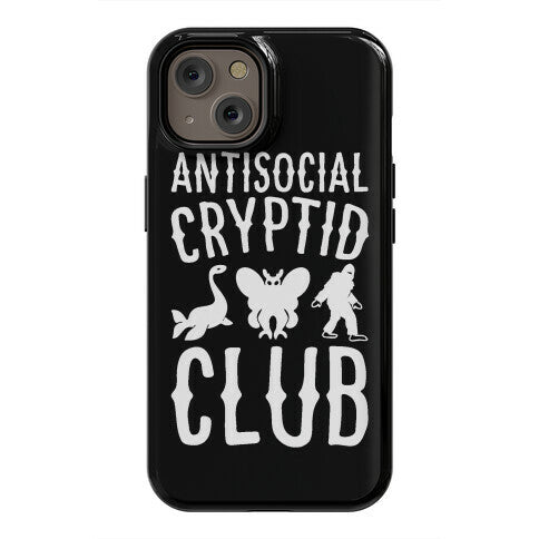 Antisocial Cryptid Club Phone Case
