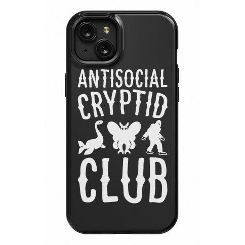 Antisocial Cryptid Club Phone Case