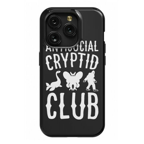 Antisocial Cryptid Club Phone Case