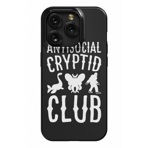 Antisocial Cryptid Club Phone Case