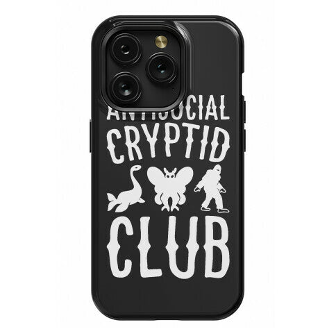 Antisocial Cryptid Club Phone Case