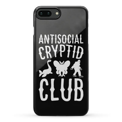 Antisocial Cryptid Club Phone Case