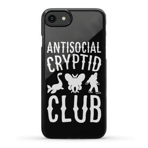 Antisocial Cryptid Club Phone Case