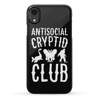 Antisocial Cryptid Club Phone Case