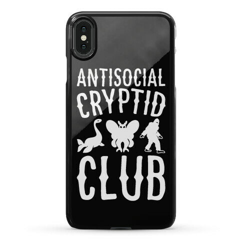 Antisocial Cryptid Club Phone Case