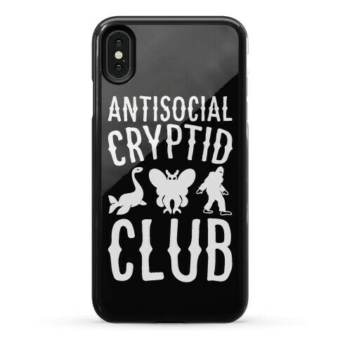 Antisocial Cryptid Club Phone Case