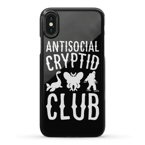 Antisocial Cryptid Club Phone Case