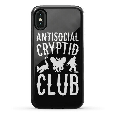 Antisocial Cryptid Club Phone Case