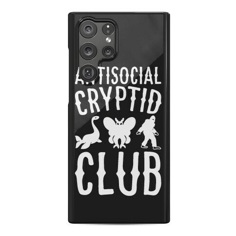 Antisocial Cryptid Club Phone Case