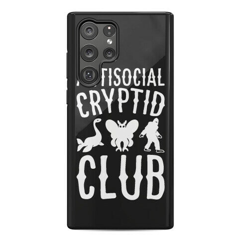 Antisocial Cryptid Club Phone Case
