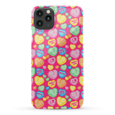 Candy Heart Butts Phone Case