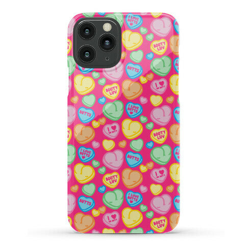 Candy Heart Butts Phone Case