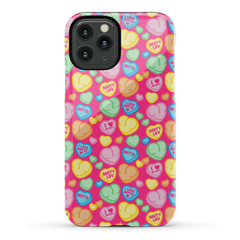 Candy Heart Butts Phone Case