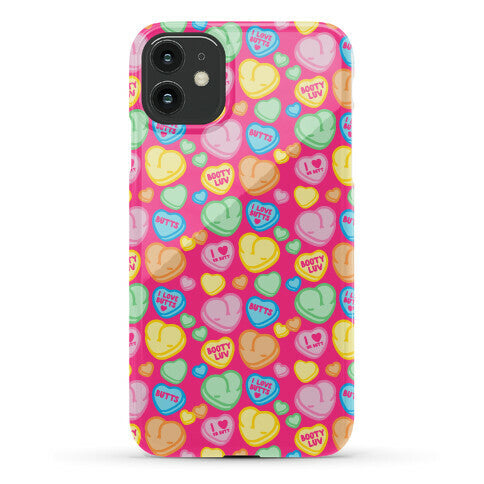 Candy Heart Butts Phone Case