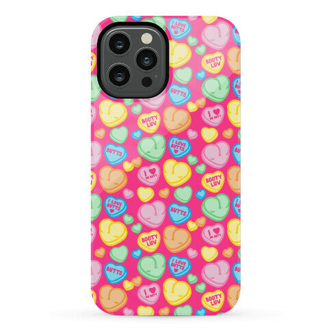 Candy Heart Butts Phone Case