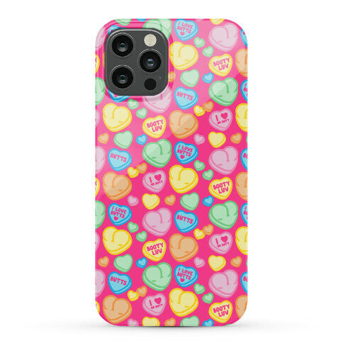 Candy Heart Butts Phone Case