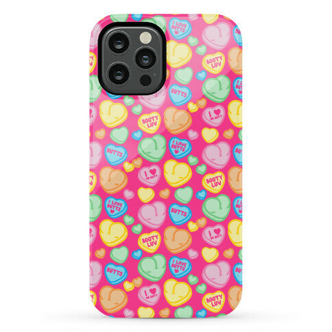 Candy Heart Butts Phone Case