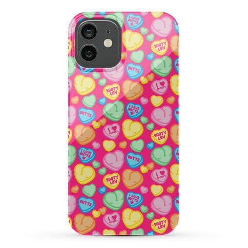 Candy Heart Butts Phone Case