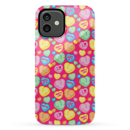 Candy Heart Butts Phone Case
