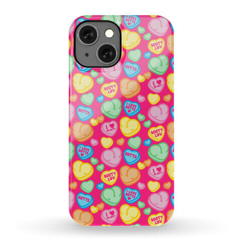 Candy Heart Butts Phone Case