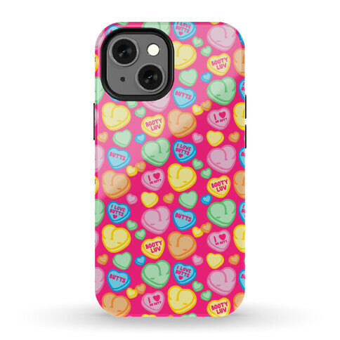 Candy Heart Butts Phone Case