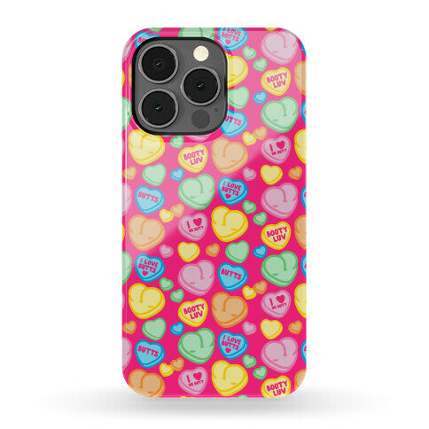 Candy Heart Butts Phone Case