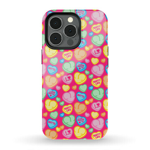 Candy Heart Butts Phone Case