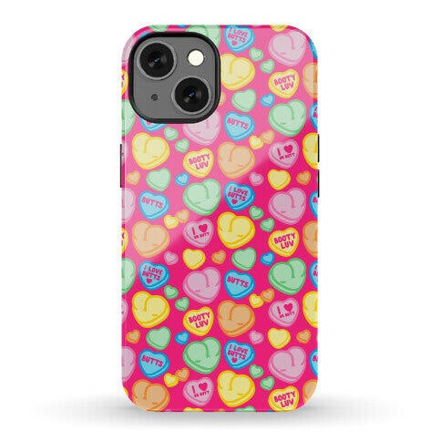 Candy Heart Butts Phone Case