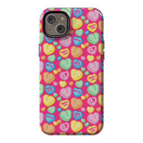 Candy Heart Butts Phone Case