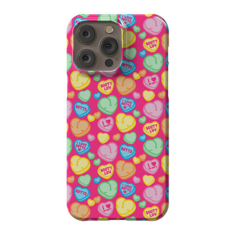 Candy Heart Butts Phone Case
