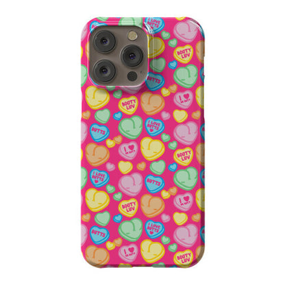 Candy Heart Butts Phone Case