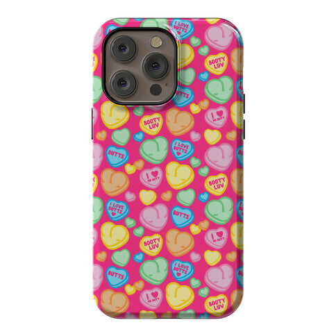 Candy Heart Butts Phone Case