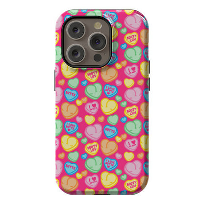 Candy Heart Butts Phone Case