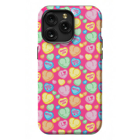 Candy Heart Butts Phone Case