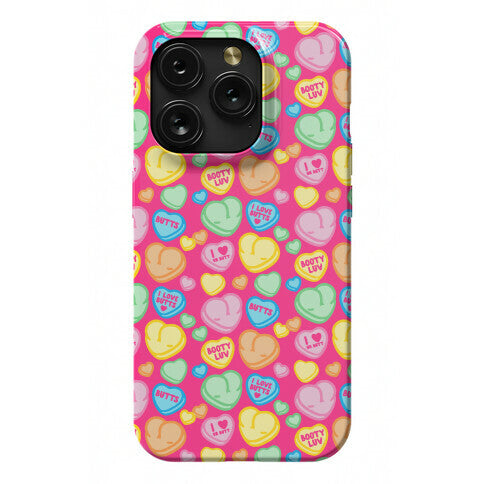 Candy Heart Butts Phone Case