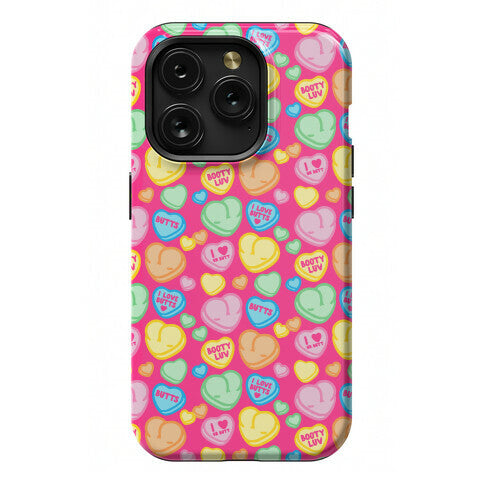 Candy Heart Butts Phone Case