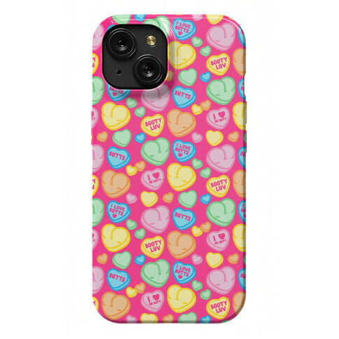 Candy Heart Butts Phone Case