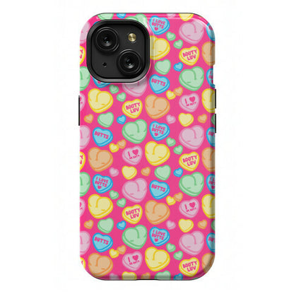 Candy Heart Butts Phone Case