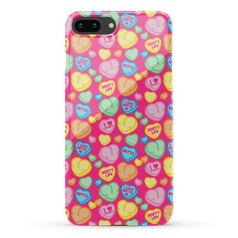 Candy Heart Butts Phone Case